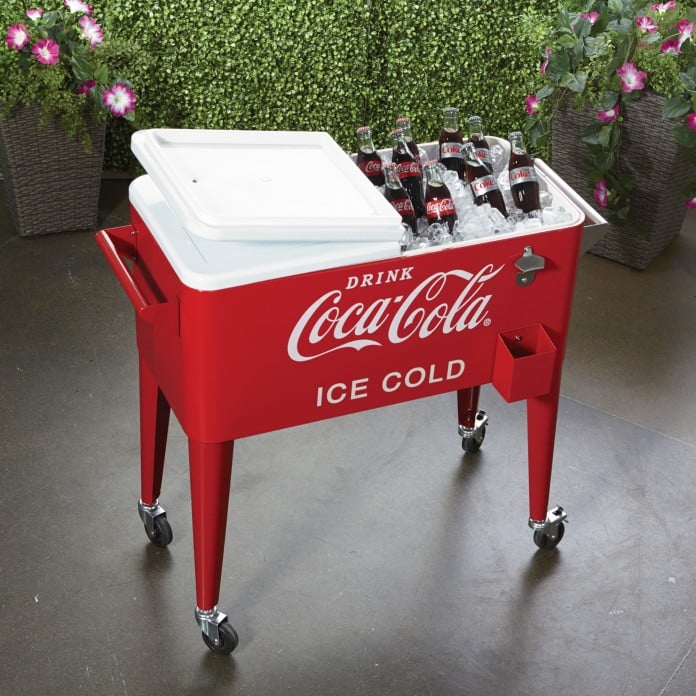 Outdoor Ice Chest Beverage Cooler Ideas For Your Patio or Deck