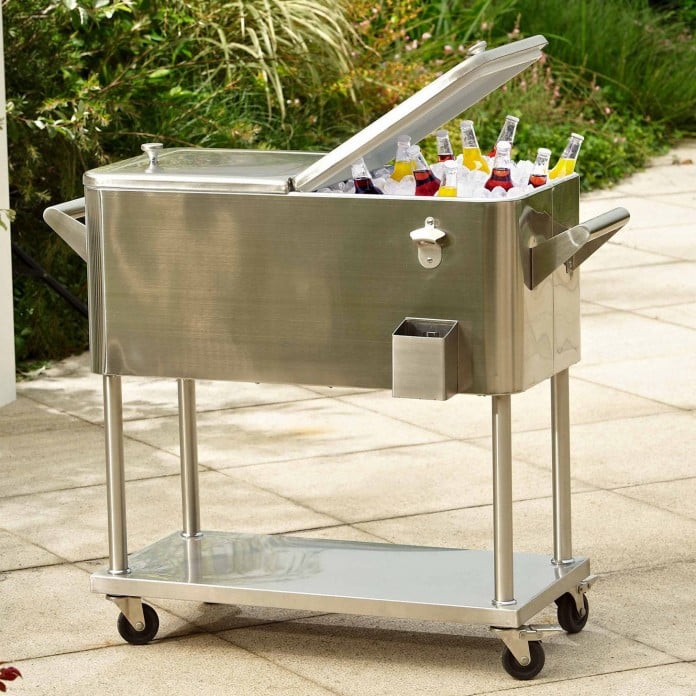 outdoor ice box cooler