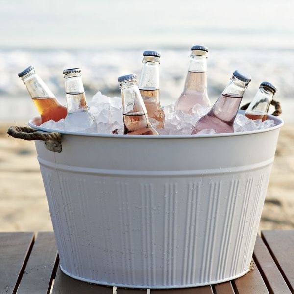 Outdoor Ice Chest Beverage Cooler Ideas For Your Patio or Deck