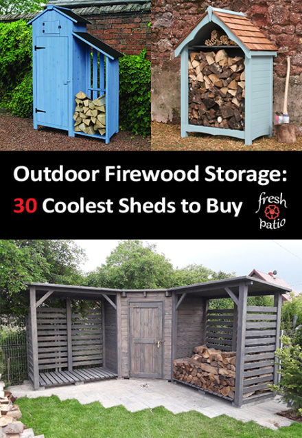 Outdoor Firewood Storage Ideas: 30 Best Shed and Bin Designs