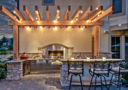 40 Big Green Egg Outdoor Kitchen Ideas - Built-in and Island Designs