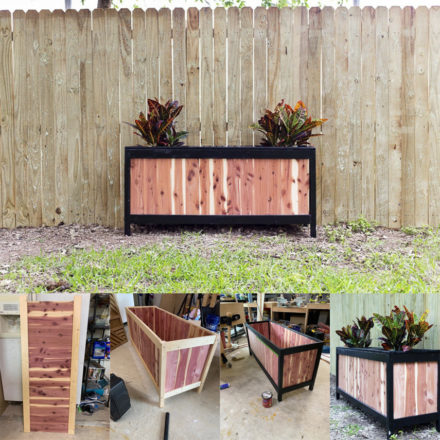 15 DIY Planter Bench Plans