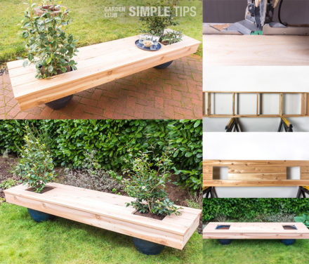 15 DIY Planter Bench Plans