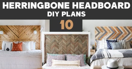 Slatted headboard DIY plans