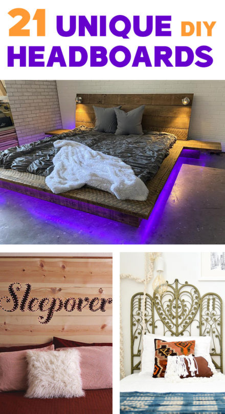 21 Unique DIY Headboard Ideas