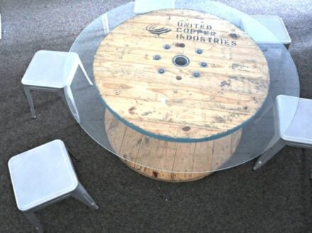 10 Cable Spool Table DIY Ideas and Plans
