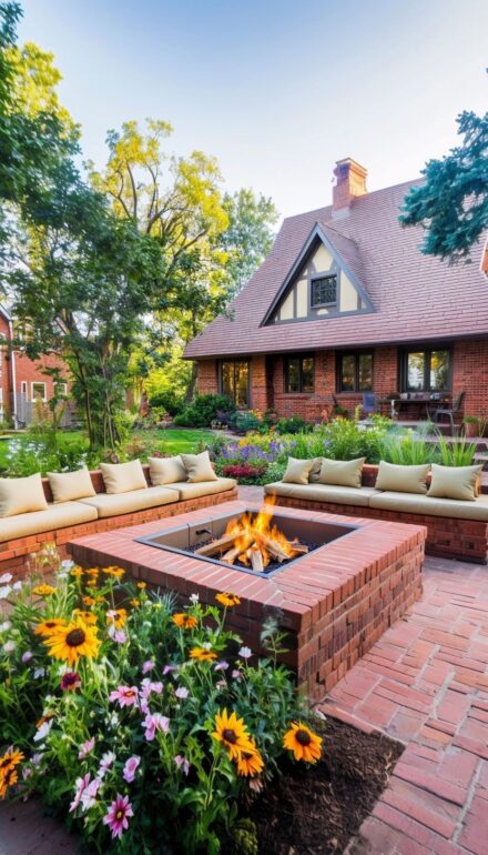80 Inviting Fire Pit Seating Area Ideas to Elevate Your Backyard