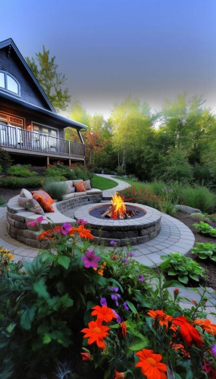 80 Inviting Fire Pit Seating Area Ideas to Elevate Your Backyard
