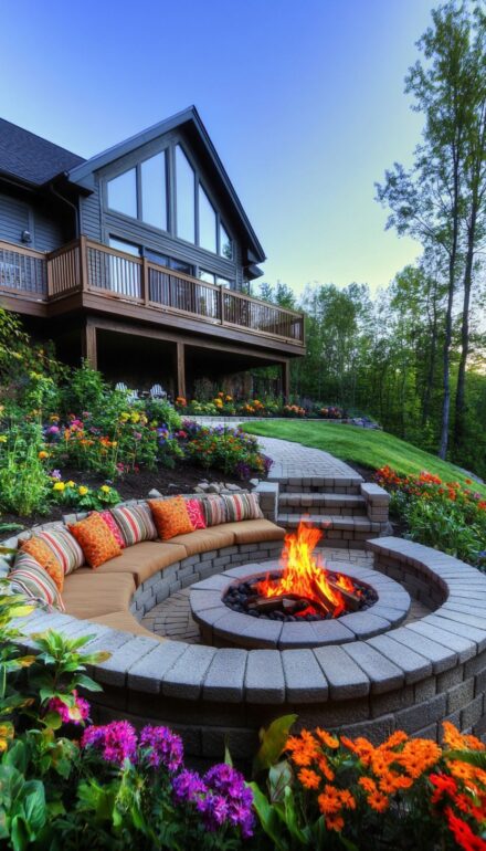80 Inviting Fire Pit Seating Area Ideas to Elevate Your Backyard