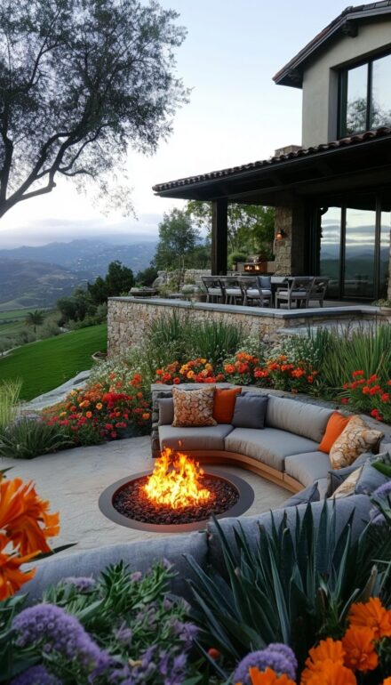 80 Inviting Fire Pit Seating Area Ideas to Elevate Your Backyard