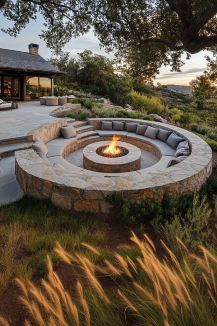 80 Inviting Fire Pit Seating Area Ideas to Elevate Your Backyard