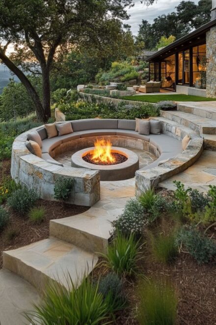 80 Inviting Fire Pit Seating Area Ideas to Elevate Your Backyard