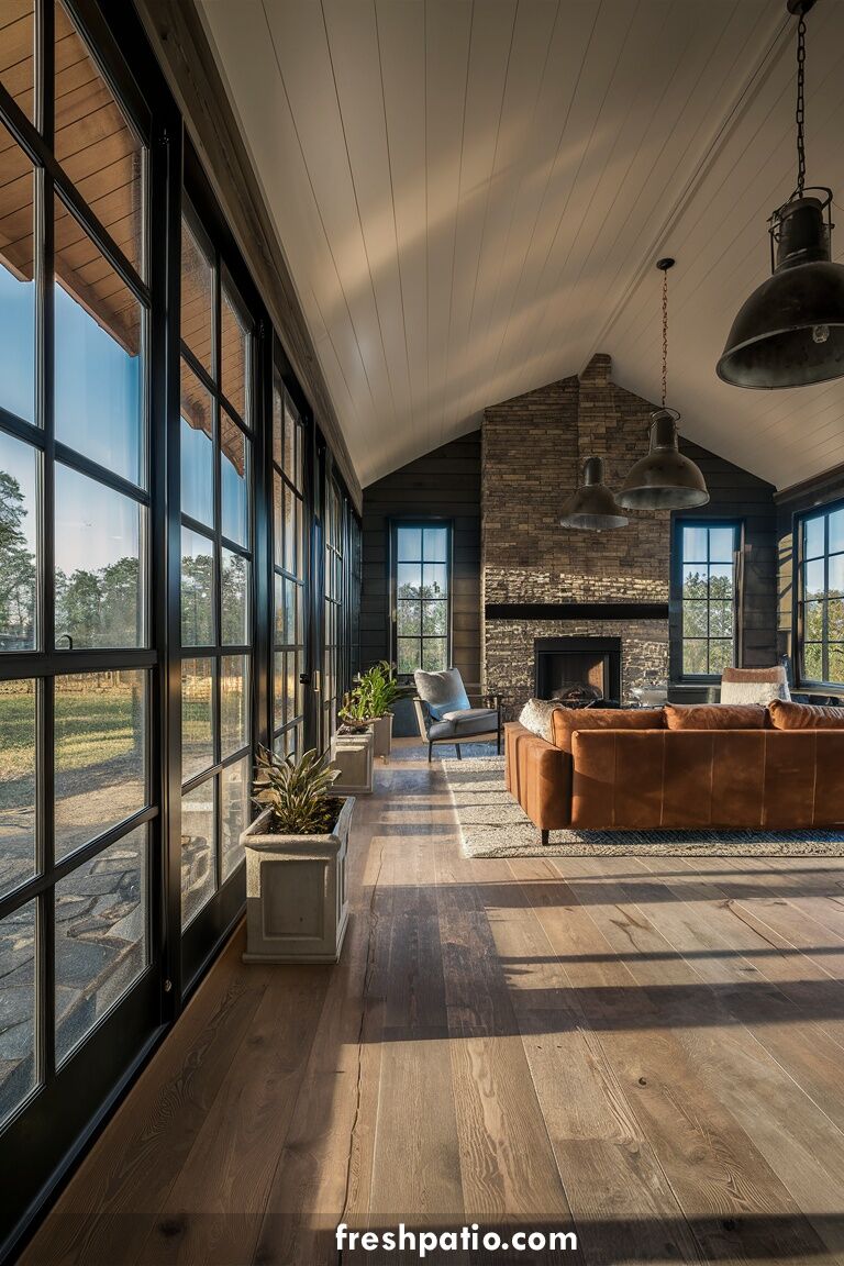 Captivating sunroom idea 11