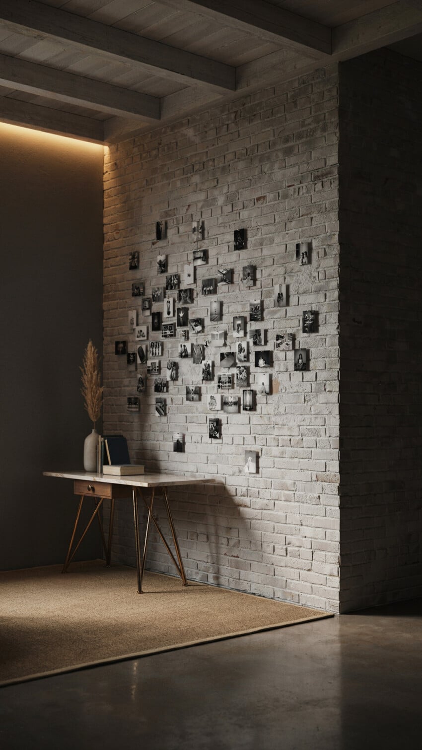 Curated Photo Gallery Accent Wall