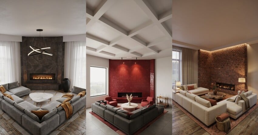 50 Corner Fireplace Designs That Steal the Show