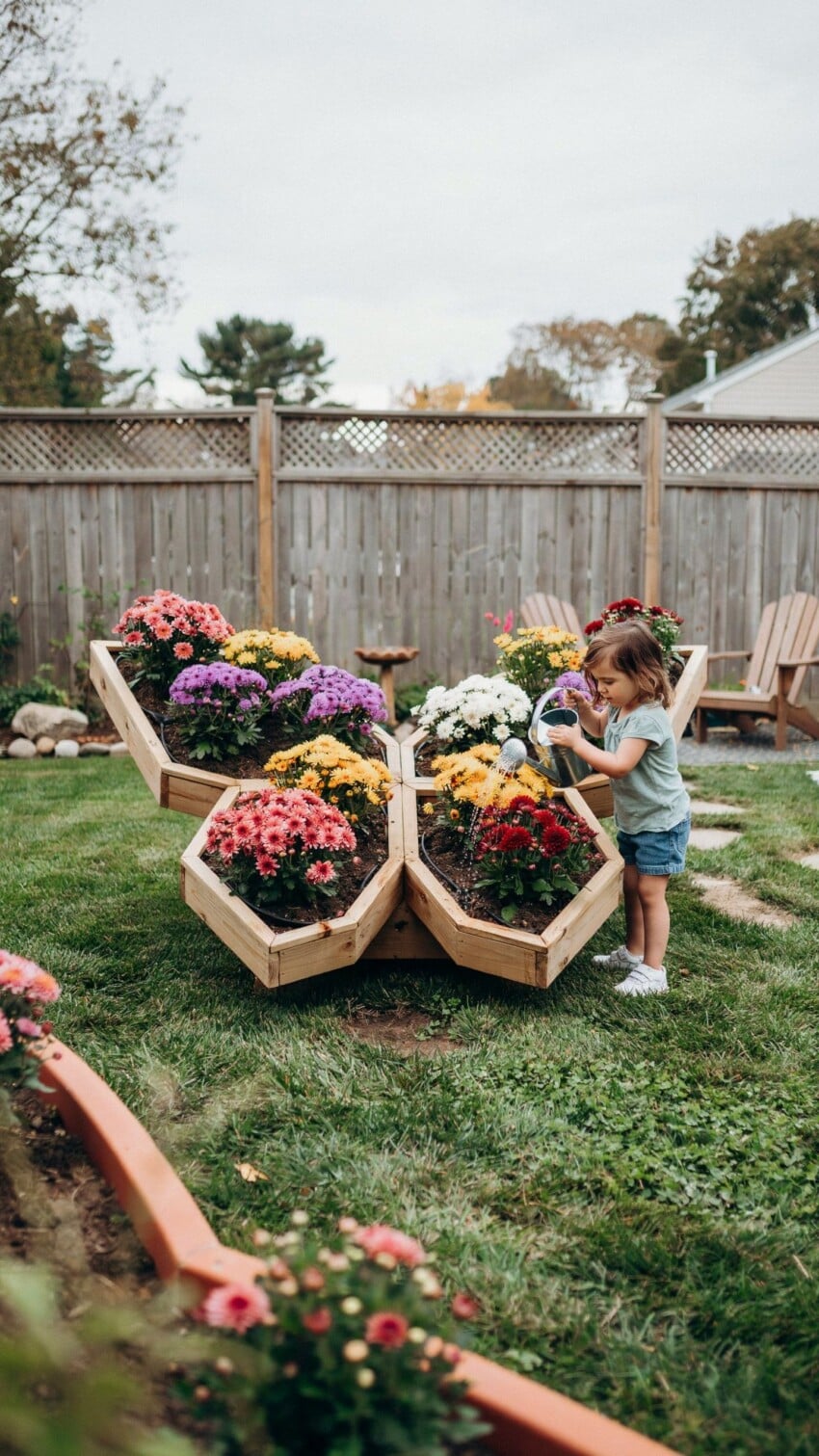 DIY Butterfly Wood Planter for Kids